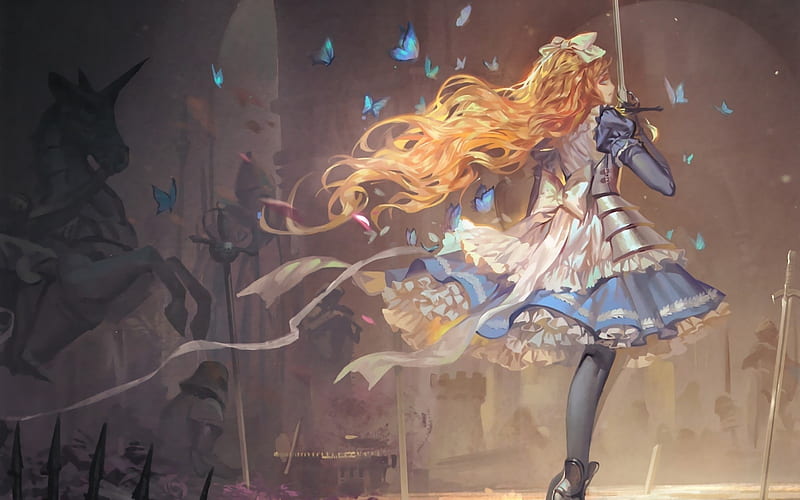 Alices Adventures in Wonderland Anime Pixiv Alice in Wonderland alice in  wonderland cg Artwork fictional Character png  PNGEgg