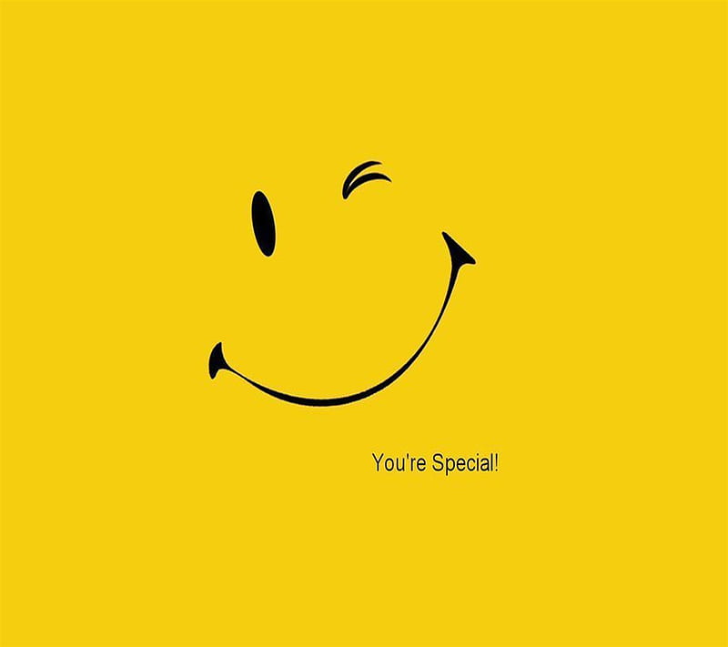 You r something, nice, quotes, smile, special, yellow, you, HD ...