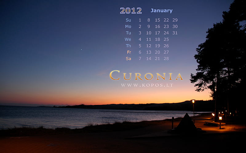 Silence of the night in Curonia, world, january, lithuanian, 2012, kurische, national, curonia, bonito, magic, neringa, spit, calendar, sand, dunes, heritage, darkness, list, nehrung, legend, beauty, monthly, night, harmony, unesco, silence, kopos, curonian, unique, park, nature, mirages, landscape, HD wallpaper