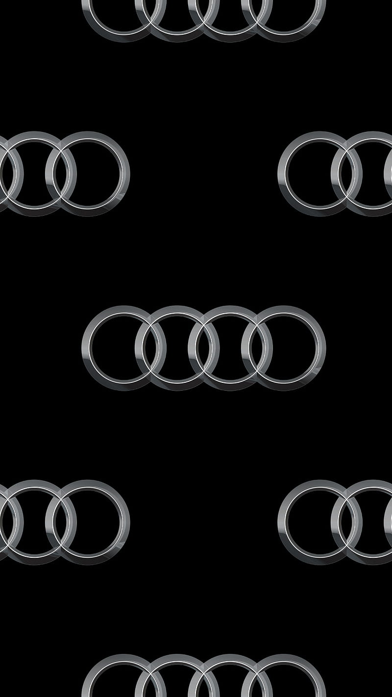 Audi Rings , car, logo, HD phone wallpaper