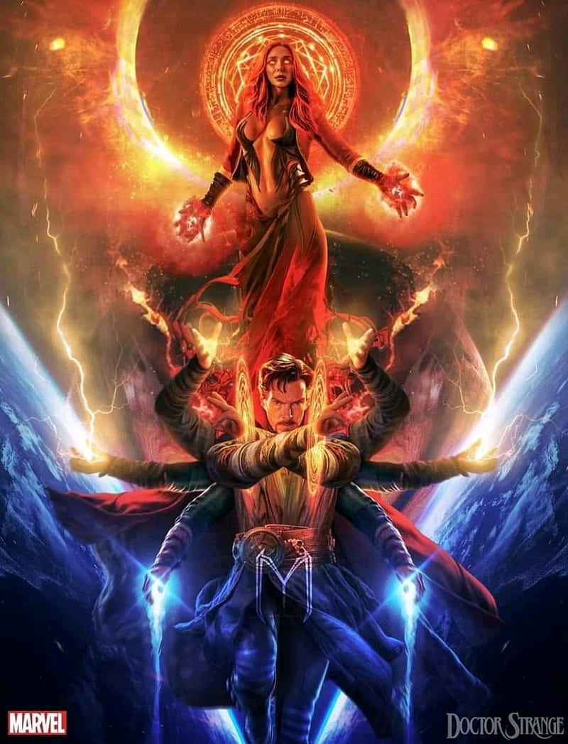 doctor strange in the multiverse of madness wanda  iPhone Wallpapers  Free Download