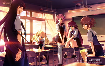 Yumiko Sakaki, Grisaia no Kajitsu Anime #fondos #wallpaper #waifu