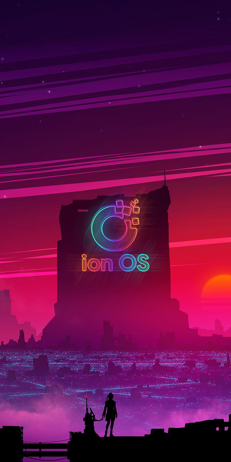 iphone xs max pink, anime, games, ion, iphone, oneplus, rocket, sky, vector, HD phone wallpaper