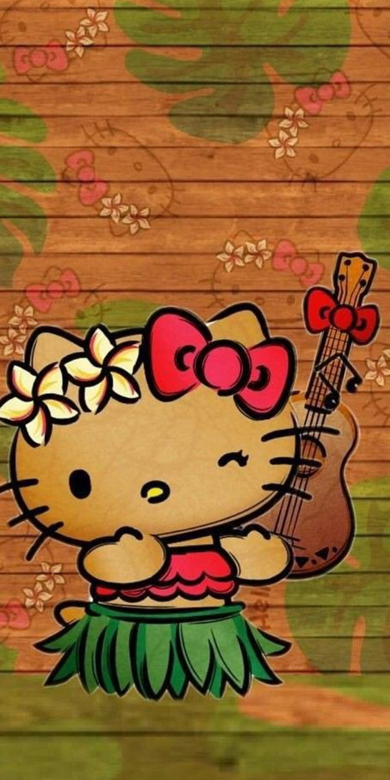 Hello Kitty  SURFS UP HAWAII  Hello kitty iphone wallpaper Hello kitty  art Hello kitty wallpaper