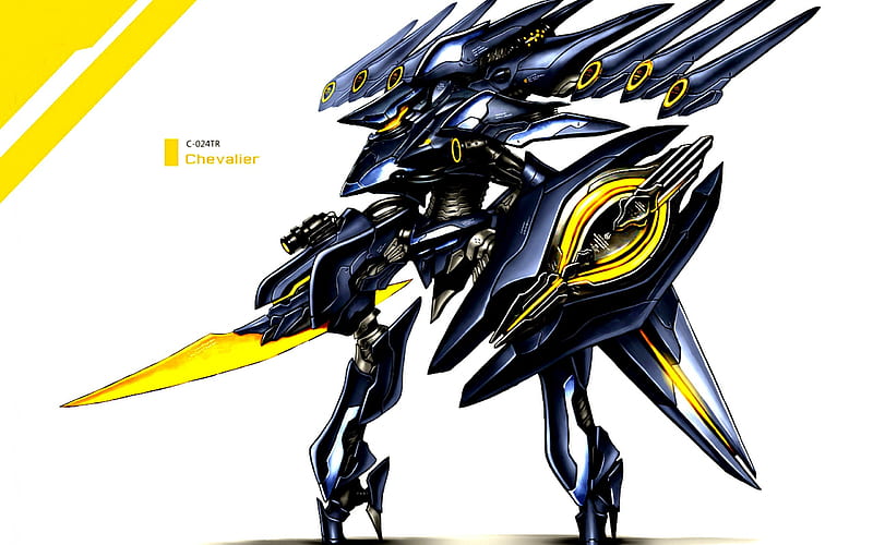 Unit-001, shield, shield, yellow, espada, energia, robot, energy, mecha, blade, mech, cuchilla, yellow, sword, HD wallpaper
