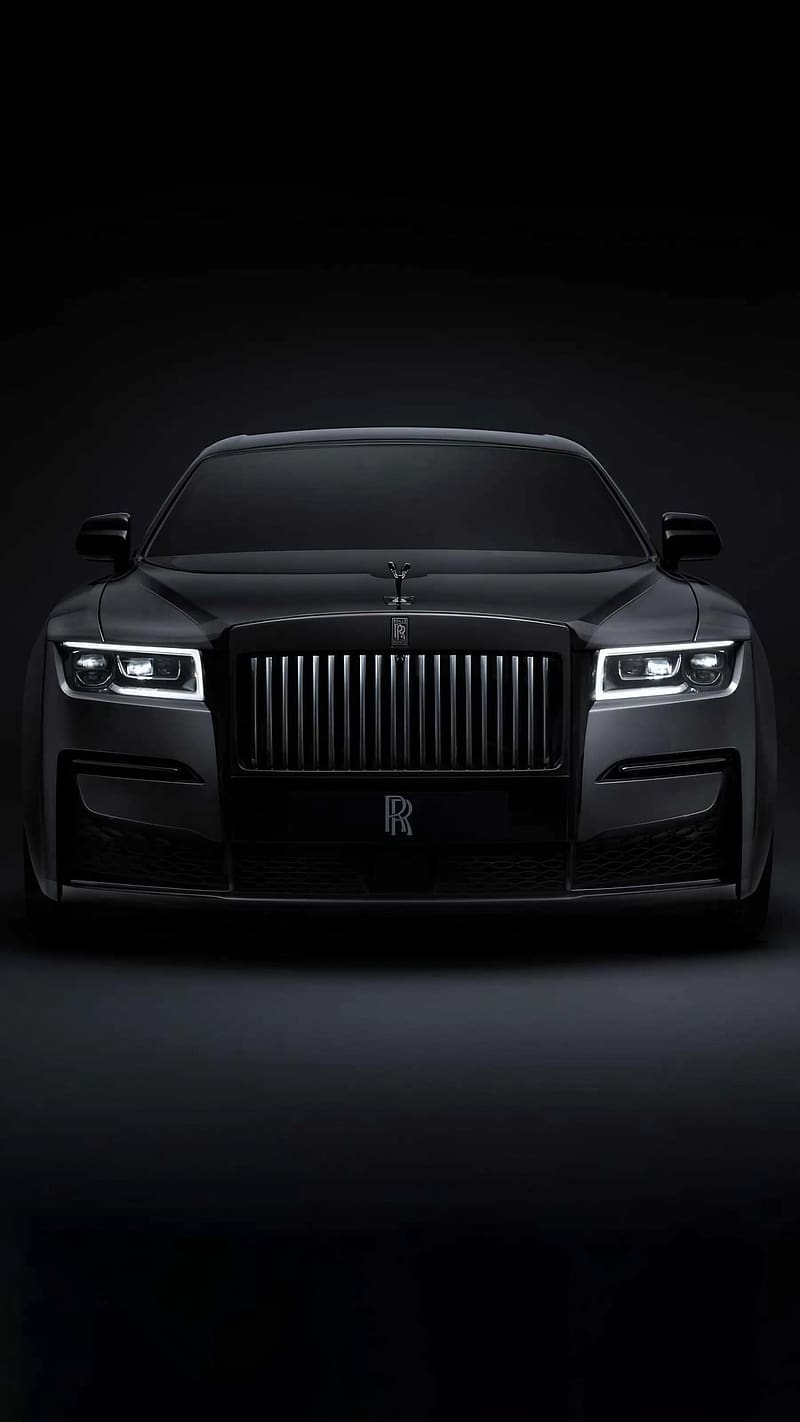 Rolls Royce Black Ghost Car, rolls royce, rolls royce black ghost, royal car, HD phone wallpaper