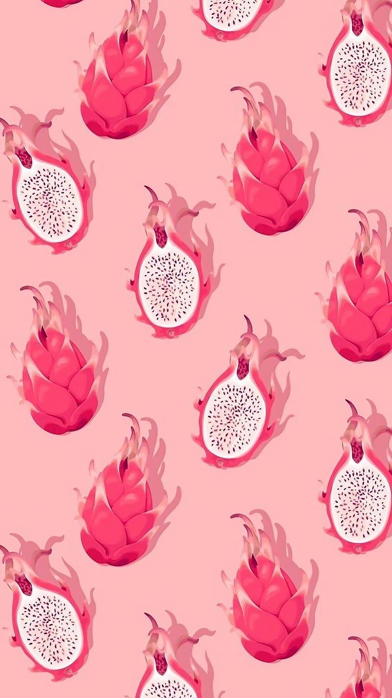 Dragon Fruit Animation, dragon fruit, pitaya, animation, HD phone wallpaper