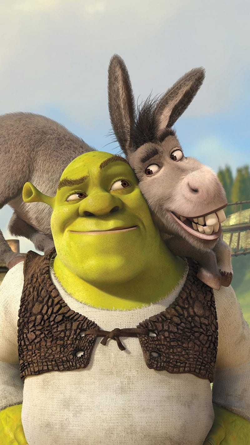 Shrek And Donkey - -, Shrek Meme, HD phone wallpaper | Peakpx