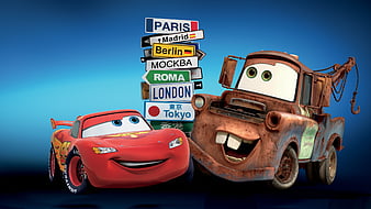 cars movie characters wallpaper