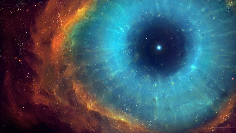 Space Eye, cosmos, epic, nebula, HD wallpaper