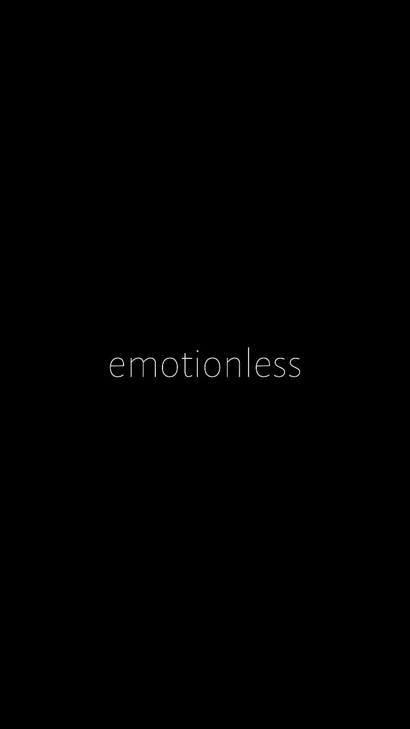emotionless, melancholy, inscription, text, minimalism, HD phone wallpaper