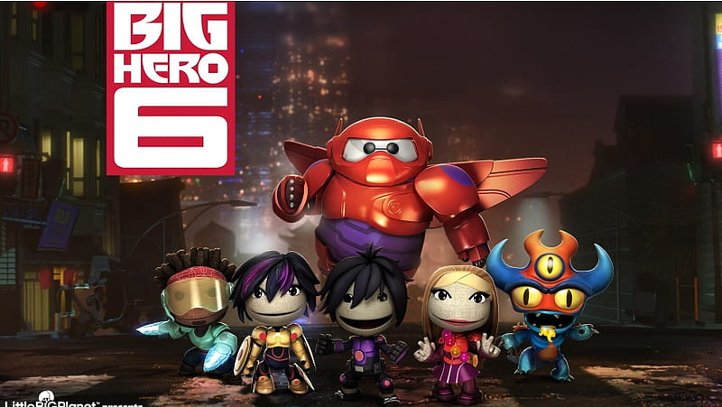 LittleBigPlanet 3 Big Hero 6 2015, HD wallpaper