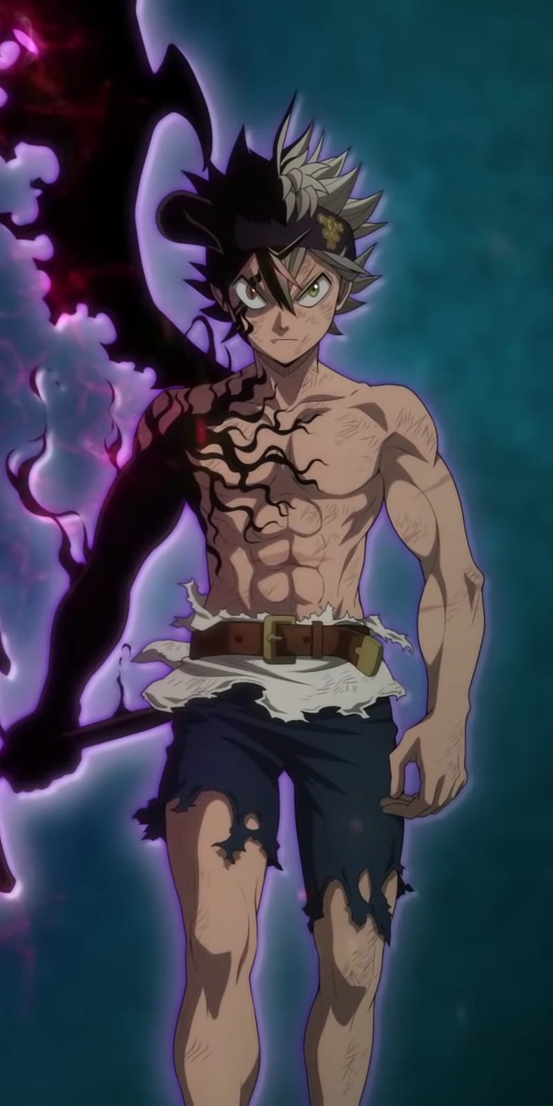 Demônio de Black Clover  Black clover manga, Black clover anime, Black bull