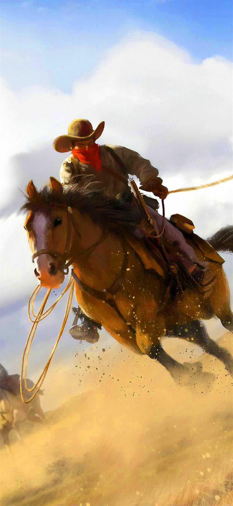 Cowboy, Western Asthetic, HD phone wallpaper