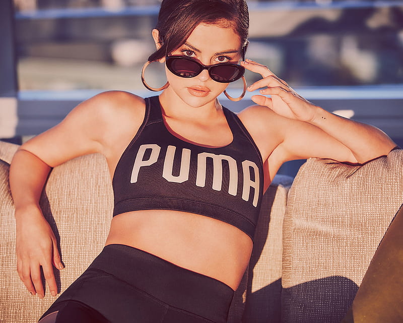 Selena Gomez 2017 Puma, selena-gomez, celebrities, music, girls, HD wallpaper