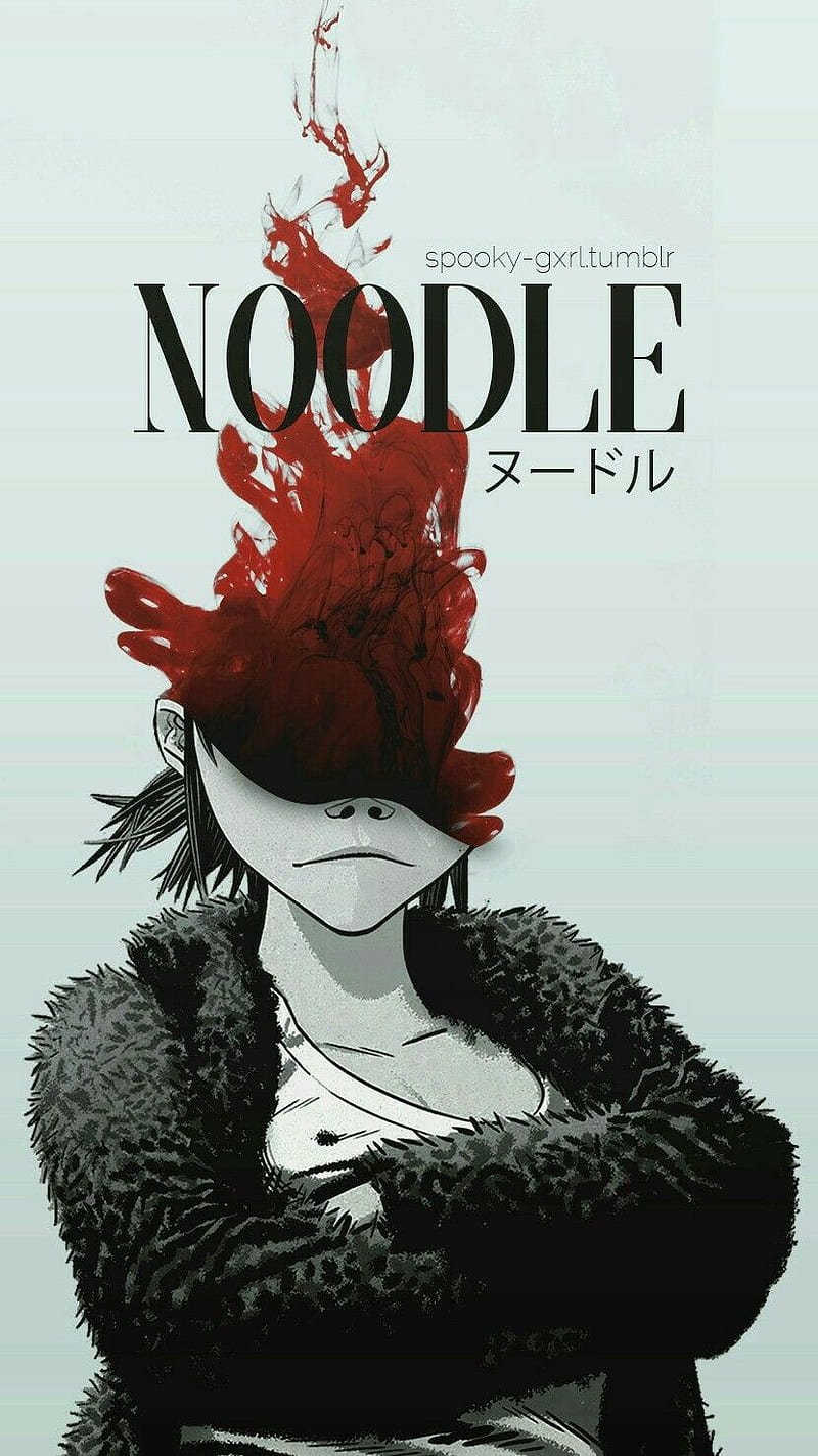 Noodle, 2d, ace, gorillaz, murdoc, music, HD phone wallpaper