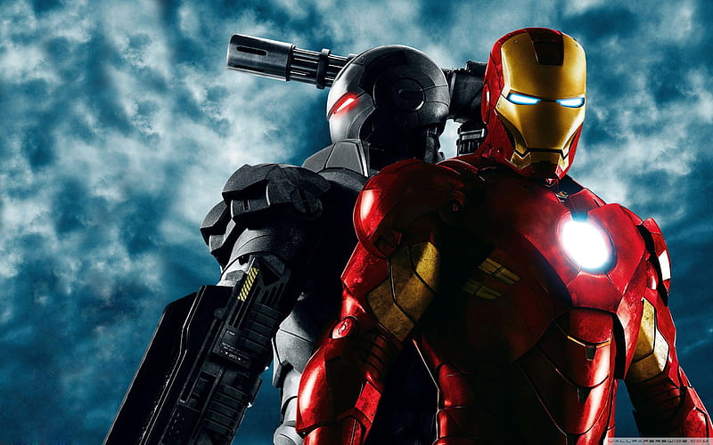 war machine-Iron Man II movie, HD wallpaper
