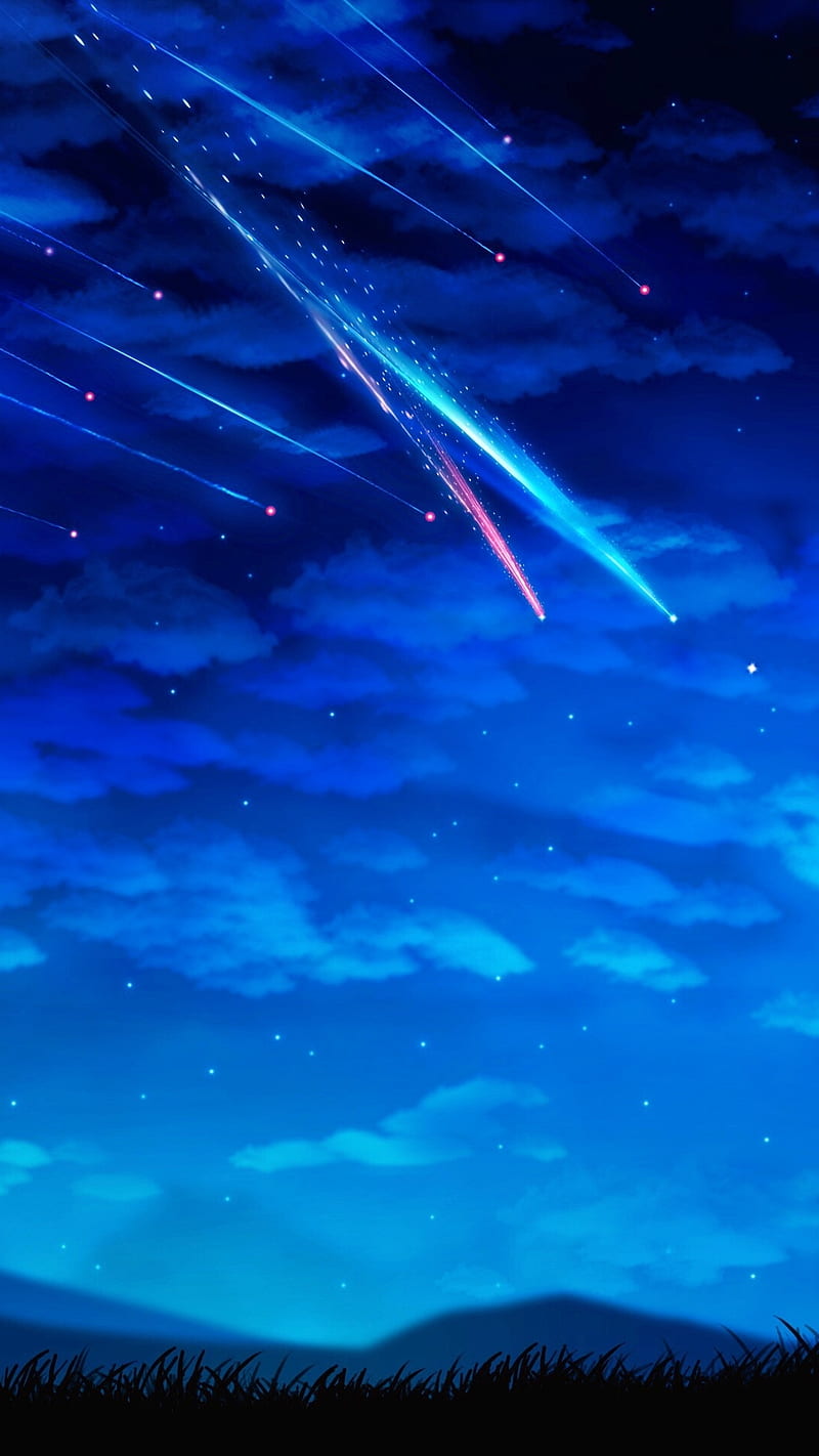 Your Name Anime Comet GIF - Your Name Anime Comet Meteor - Discover & Share  GIFs
