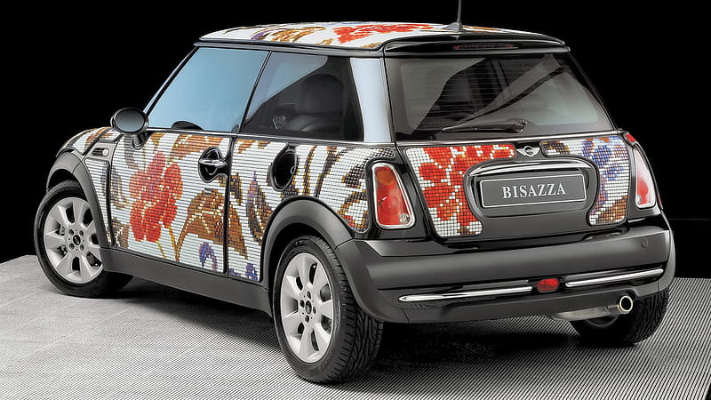 Mini, Mini Cooper, Car, Mini Cooper by Bisazza, Two-Toned Car, HD wallpaper