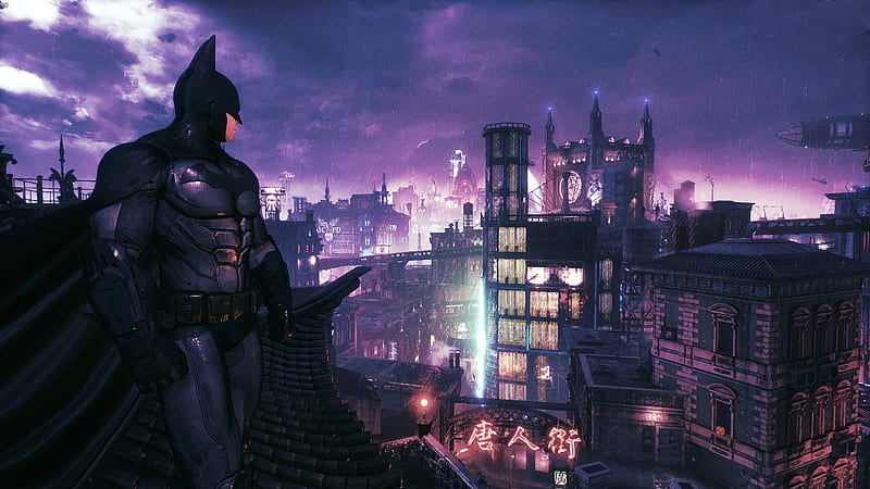 Batman Arkham Knight City , batman-arkham-knight, games, batman, HD wallpaper