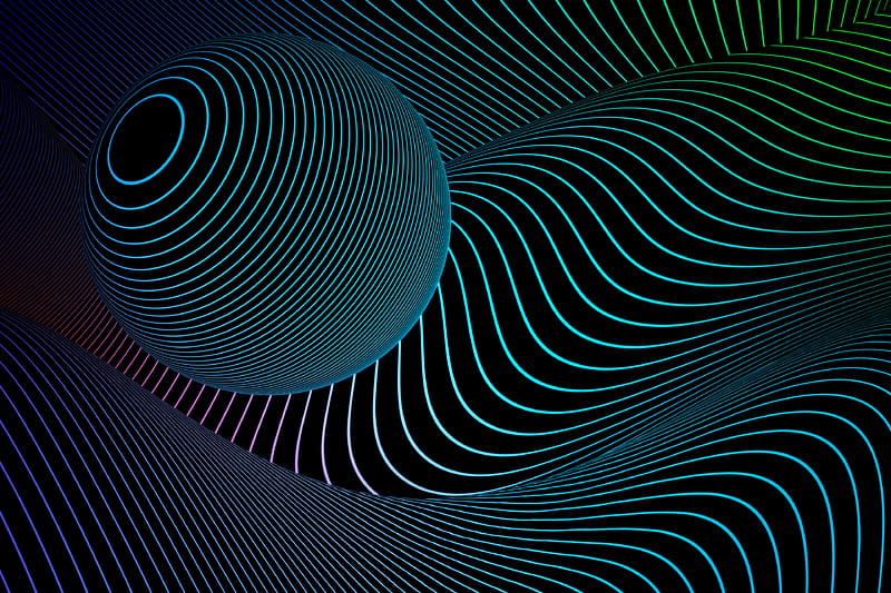 3 Dimensional Sphere, HD wallpaper