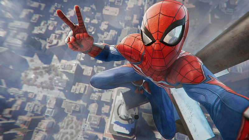 Marvel Spiderman, spiderman, ps-games, games, 2017-games, marvel, HD wallpaper