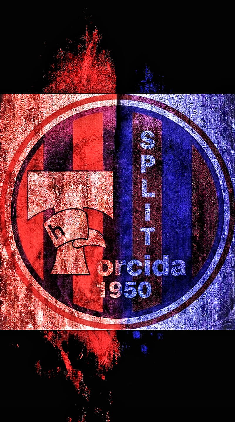 Torcida Split, football, hajduk, logo, esports, HD phone wallpaper