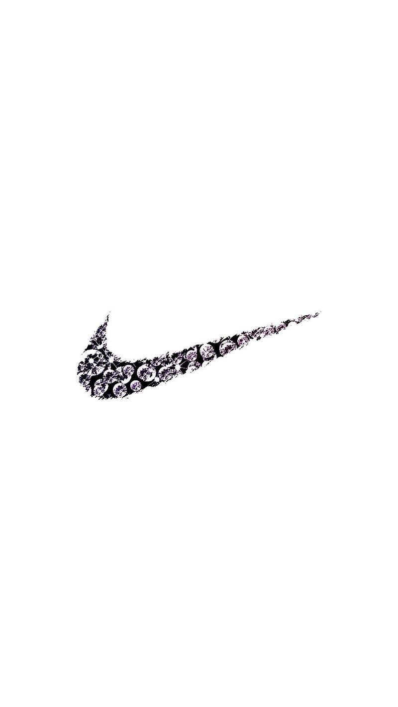 Nike Logo, diamond, like, purple, esports, trending, HD phone wallpaper
