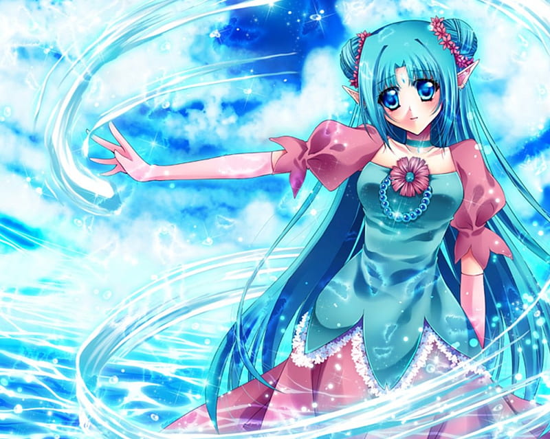 Magic water girl anime HD wallpapers | Pxfuel