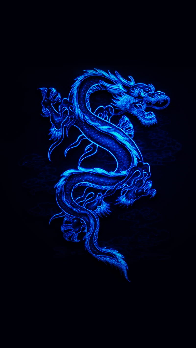 Blue Dragon, ed, HD phone wallpaper