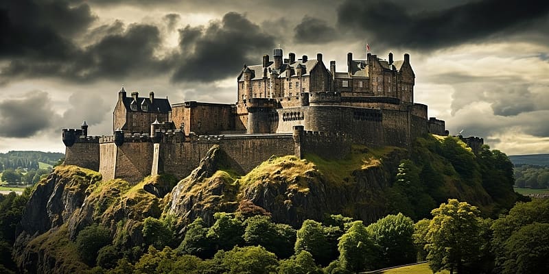 Stirling Castle - Scotland, Scottish Castles, Castles, Scotland, Stirling Castle, HD wallpaper
