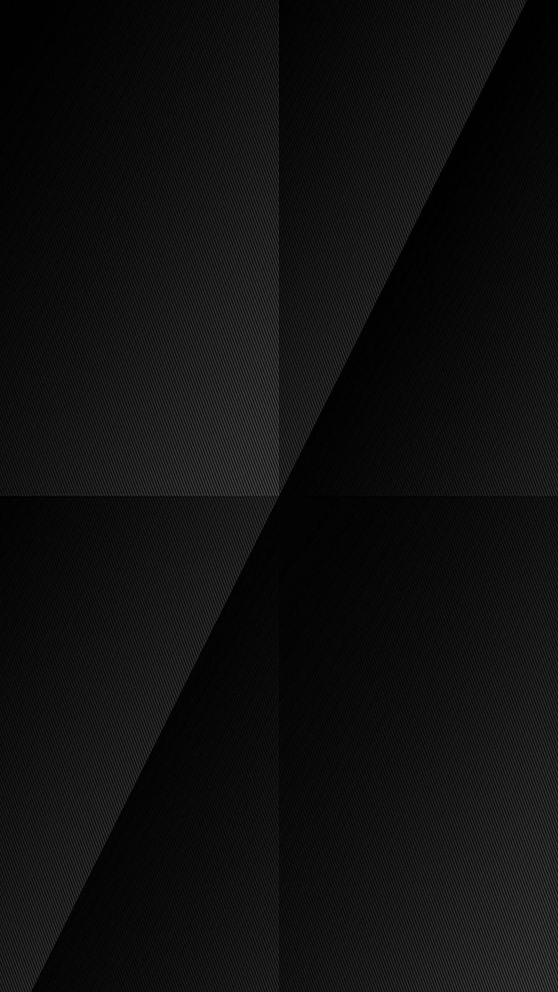 Download Fabric Edges Minimalist Black Phone Wallpaper