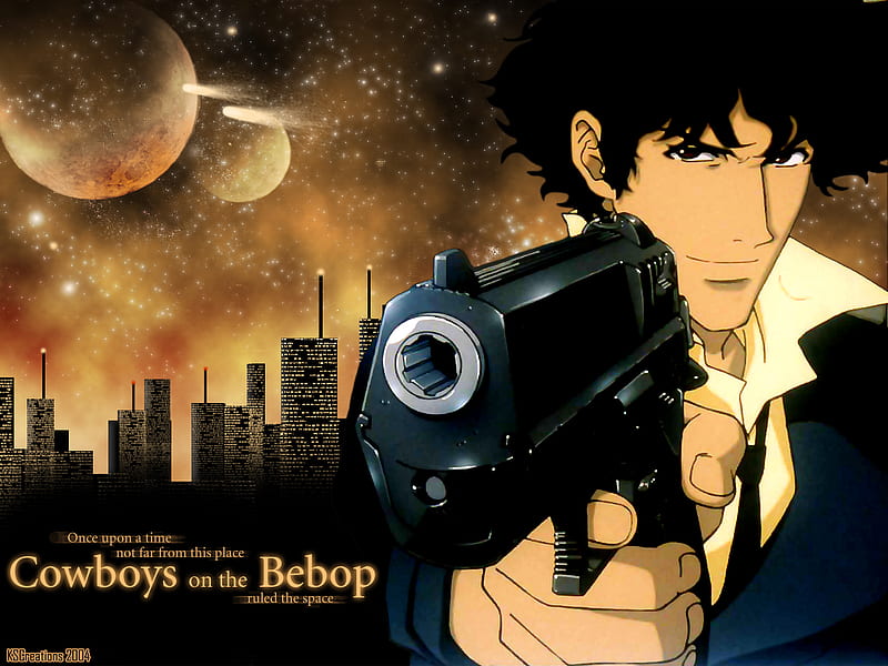 Cowboy Bebop Radical Ed T Shirt Space Cowboys Ein Corgi Anime Medium | eBay