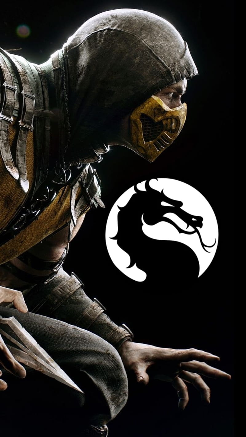 Mortal Kombat, dope, game, logo, sick, HD phone wallpaper