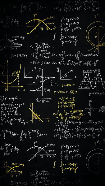 Maths, organism, blackboard, HD phone wallpaper