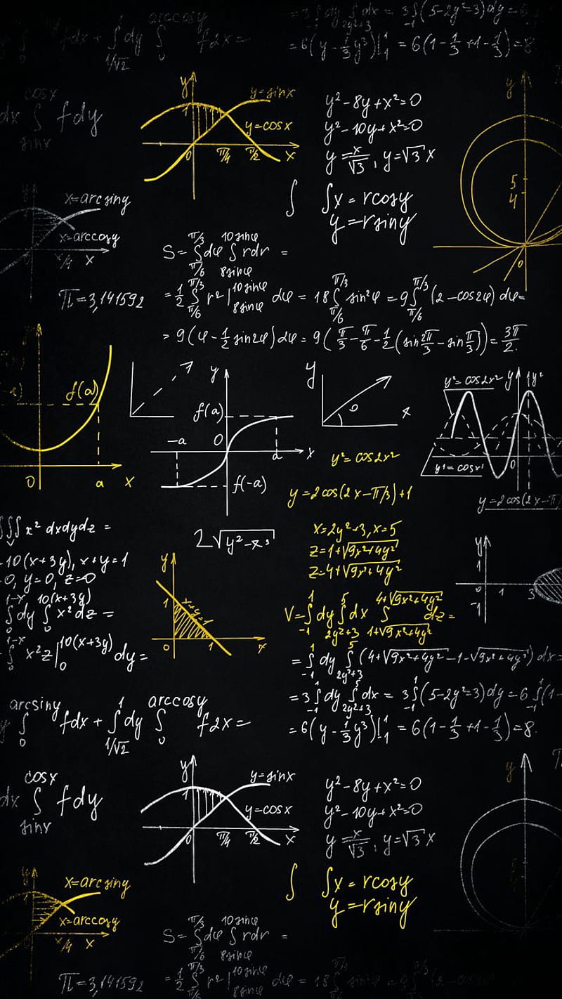 Maths, organism, blackboard, HD phone wallpaper | Peakpx