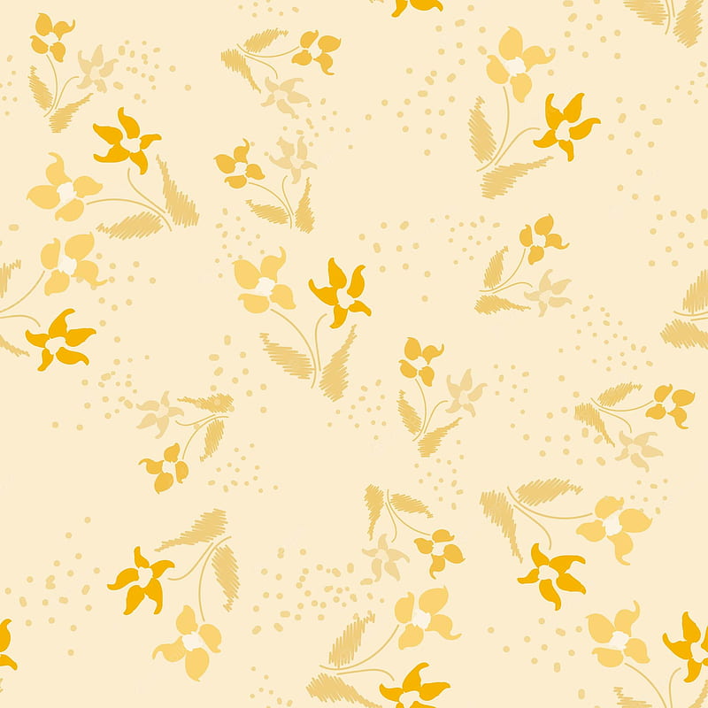 Premium Vector. Simple cute pattern in small flowers. shabby chic millefleurs. floral seamless background for dress, manufacturing, , print, gift wrap and scrapbooking, Simple Pretty, HD phone wallpaper