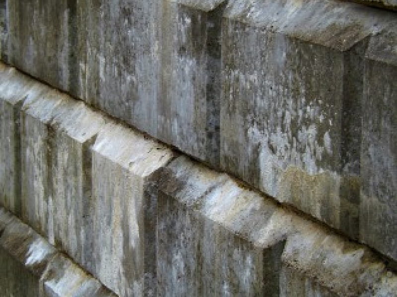cement blocks ??, cement, gris, white, texture, HD wallpaper