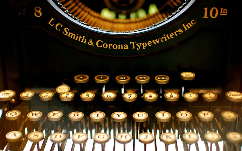 typewriter-LOMO style graphy third series, HD wallpaper