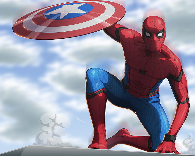 Spiderman Civil War Artwork , spiderman, captain-america-civil-war, artist, artwork, , superheroes, movies, HD wallpaper