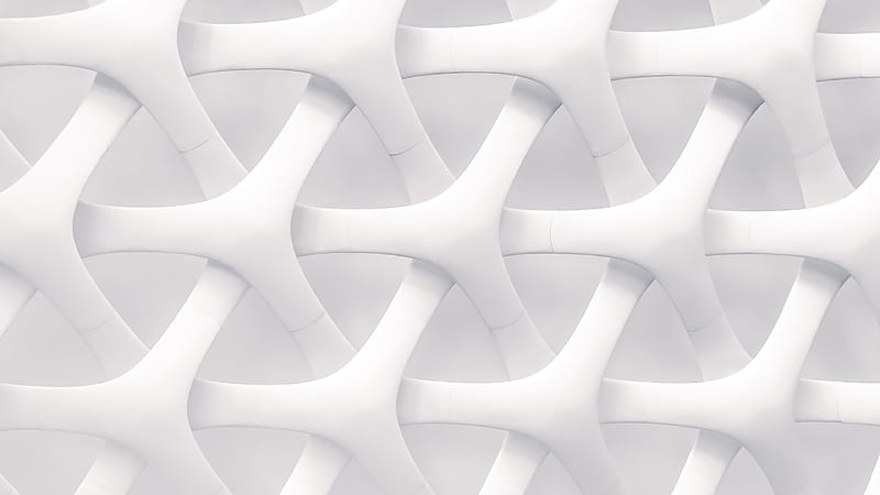 white 3d texture, 3d white objects, stylish white texture, art, white 3d art background, HD wallpaper