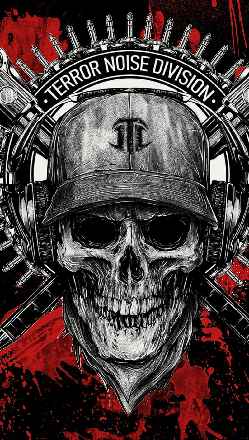 skulls music background