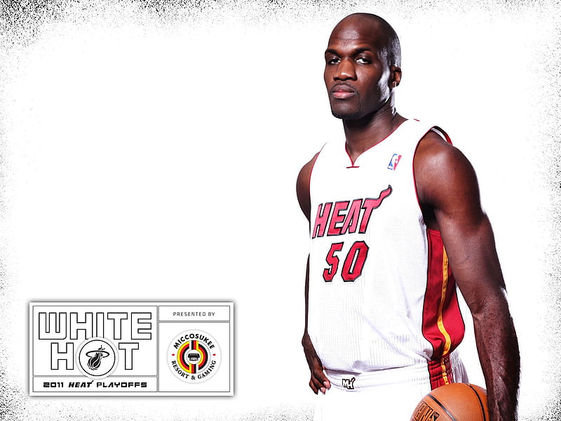 2010-11 NBA Miami Heat Joel Anthony Playoffs, HD wallpaper