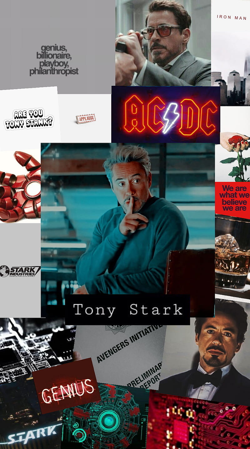 Tony stark aesthetic, coat, tie, HD phone wallpaper