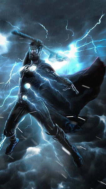 Thor Stormbreaker, avenger, avenger infinity war, thor, HD phone wallpaper
