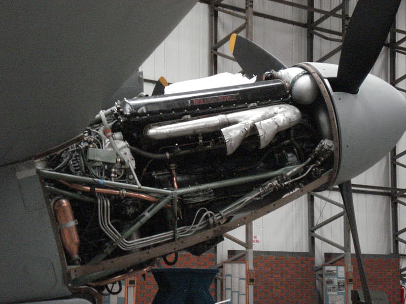 Halifax bomber engine, bomber engine, elvington, WW2, RAF, HD wallpaper