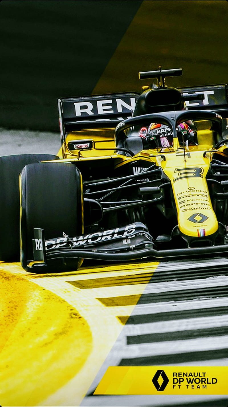 Renault F1 Ricciardo, formula, rs 20, HD phone wallpaper