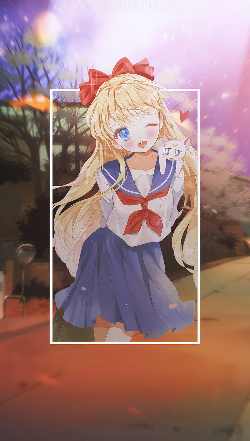 anime girls, anime, -in-, Sailor Moon, HD phone wallpaper