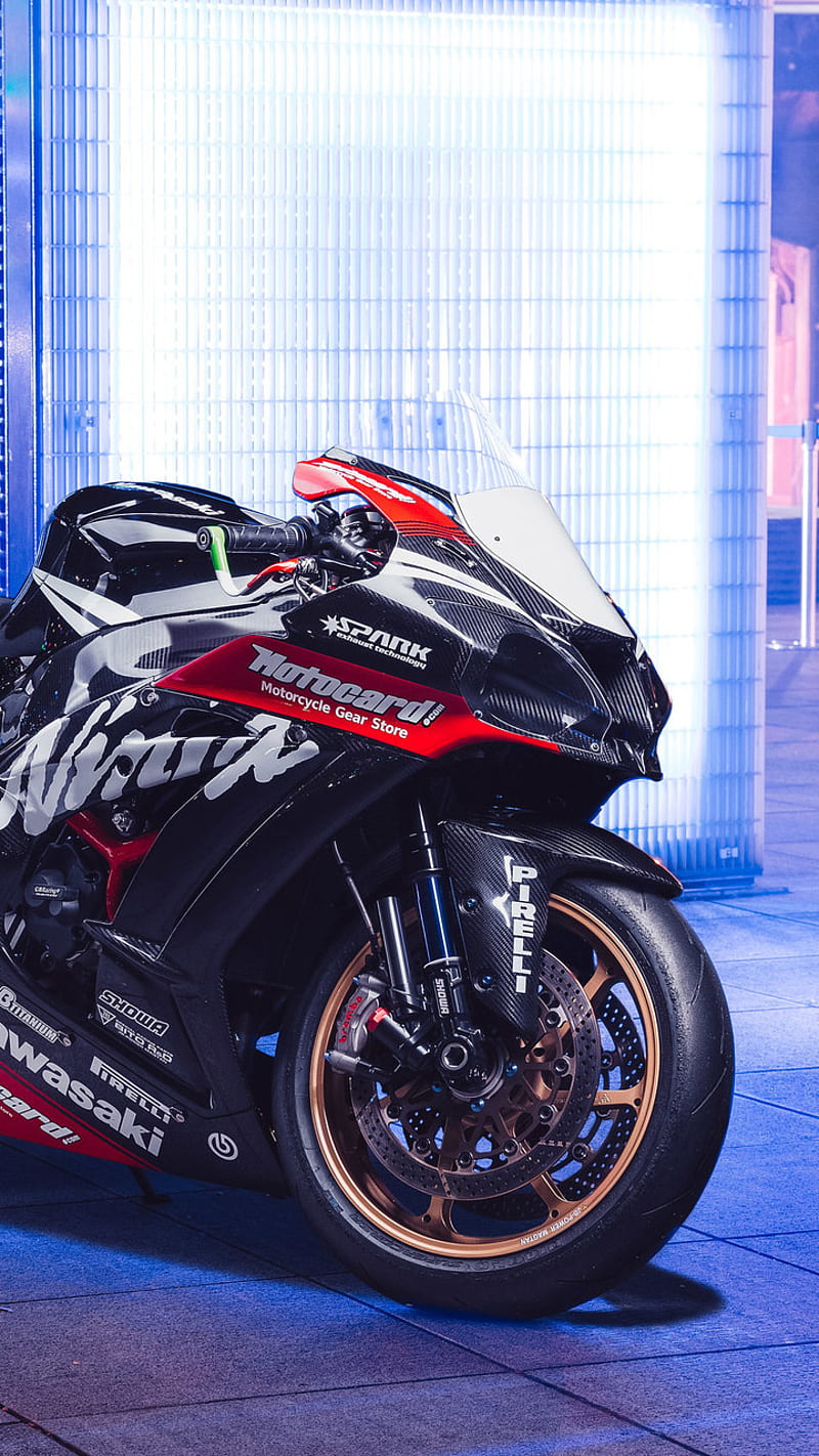 Kawasaki 10rde, sportsbike, dangerbike, motorcycle, bike, heavy, motor, HD phone wallpaper