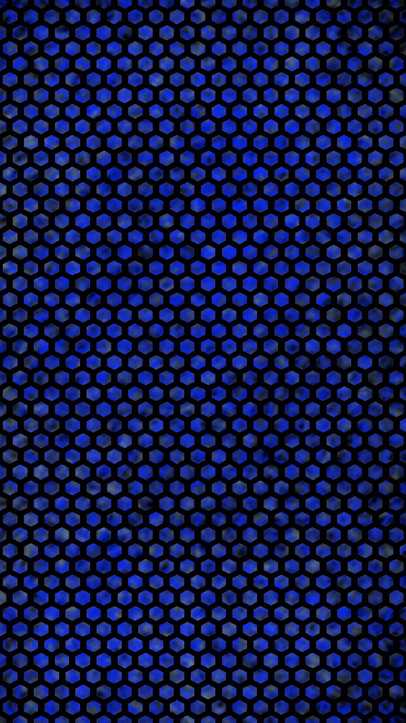 x blue hive, abstract, abstrato, blue, jrls, HD phone wallpaper